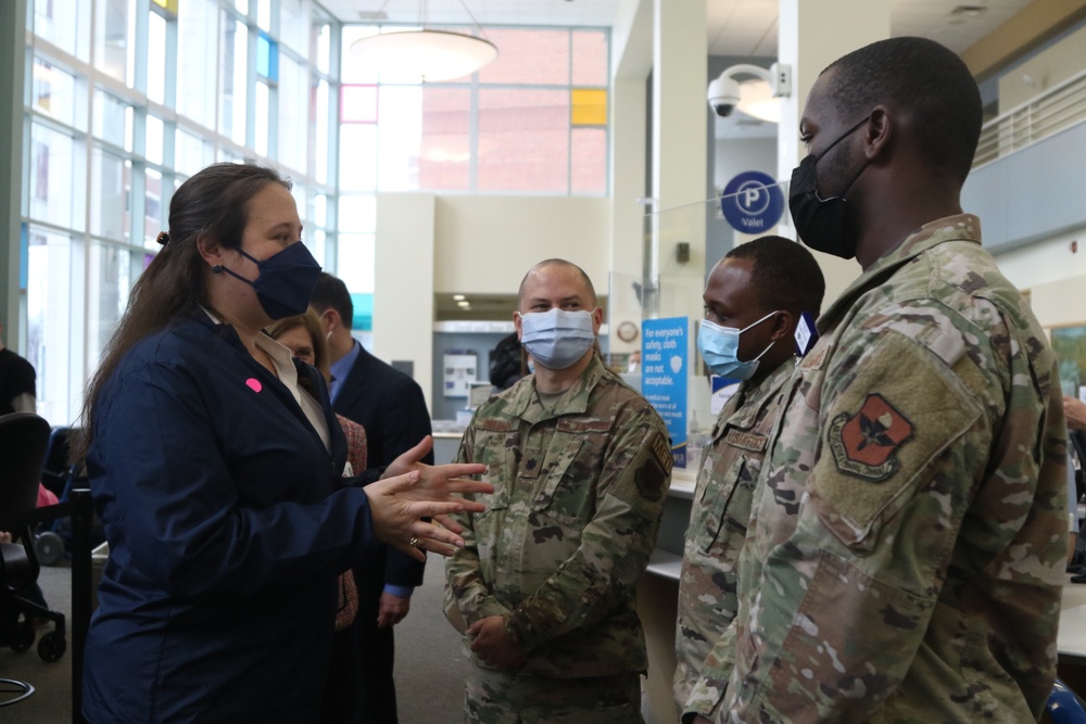 U.S Air Force Medical Team Welcomes Distinguished Guests in Rochester, New York