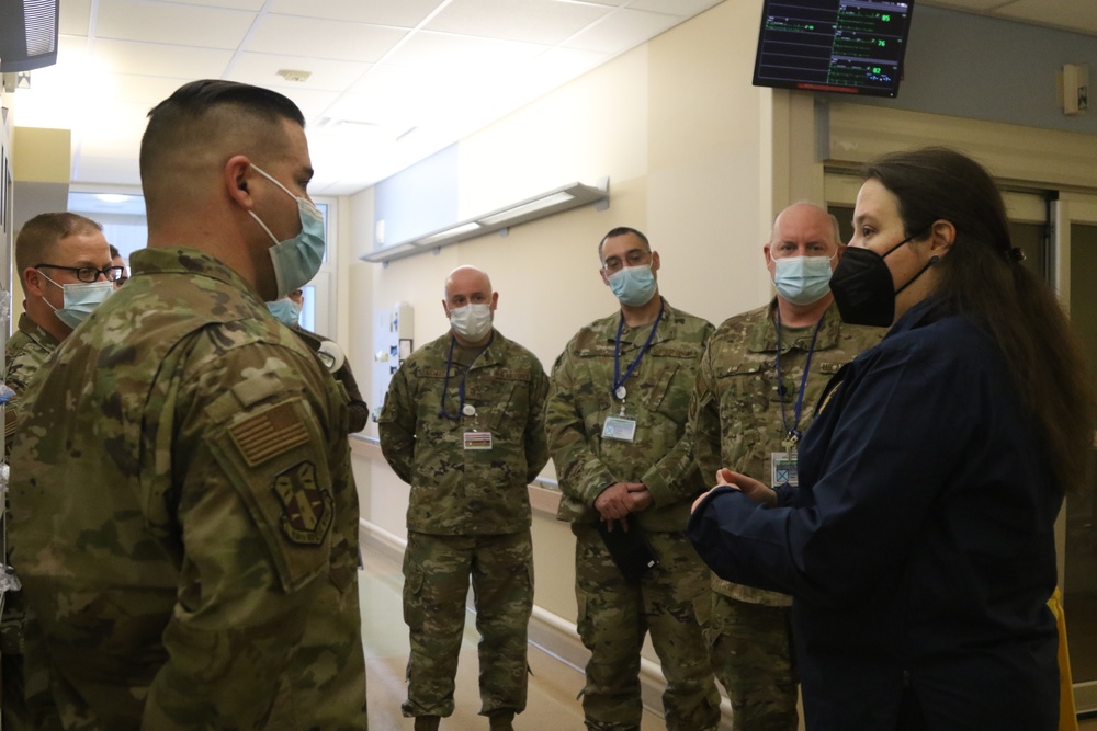 U.S Air Force Medical Team Welcome Distinguished Guests in Syracuse, New York