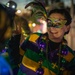 Coast Guard District Eight personnel participates in the Krewe of Alla Mardi Gras parade