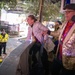 Coast Guard District Eight personnel participates in the Krewe of Alla Mardi Gras parade