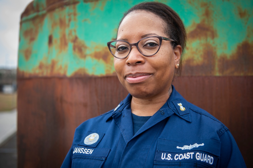 Master Chief Petty Officer Rekiya Janssen is Black History