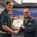 USS Ross Sailor reenlists