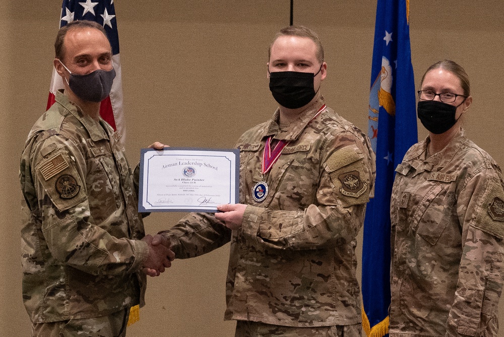 Pope Airman Leadership School Graduates Class 22-B