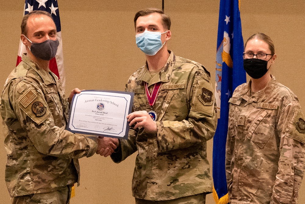 Pope Airman Leadership School Graduates Class 22-B
