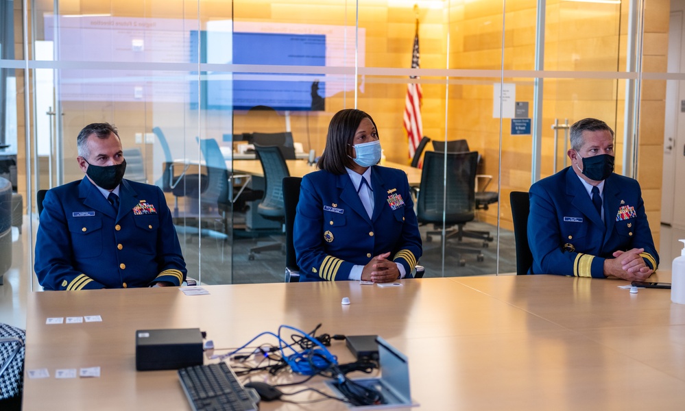 U.S Coast Guard Visit FEMA at 1WTC