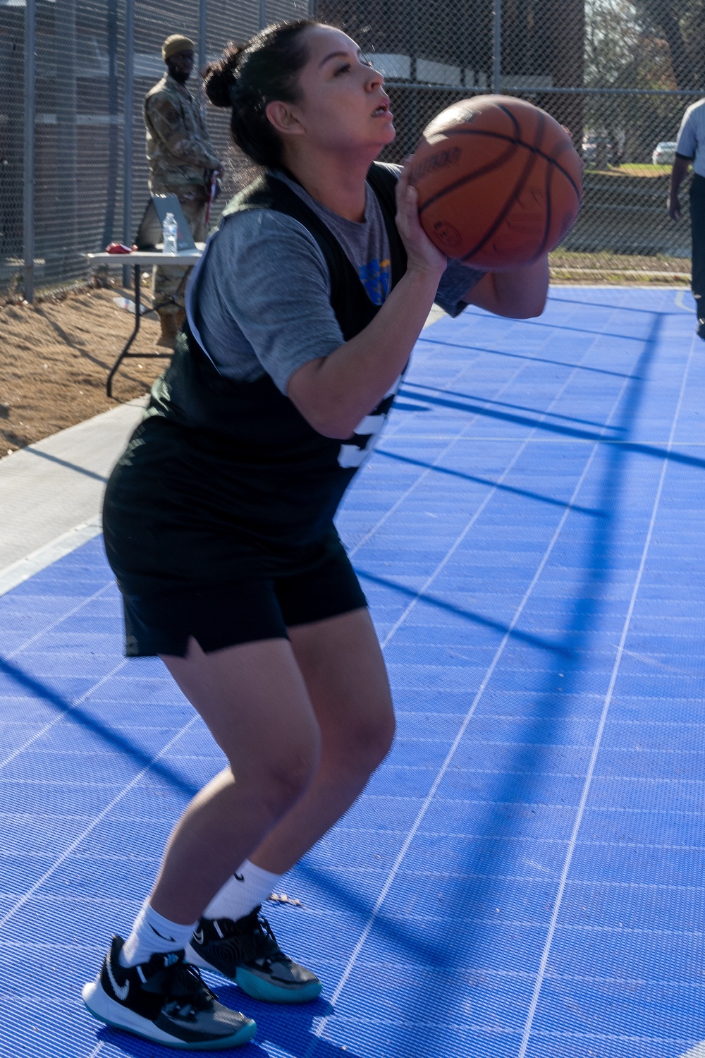 Pope Opens New Basketball Courts with Ribbon Cutting, Tournament