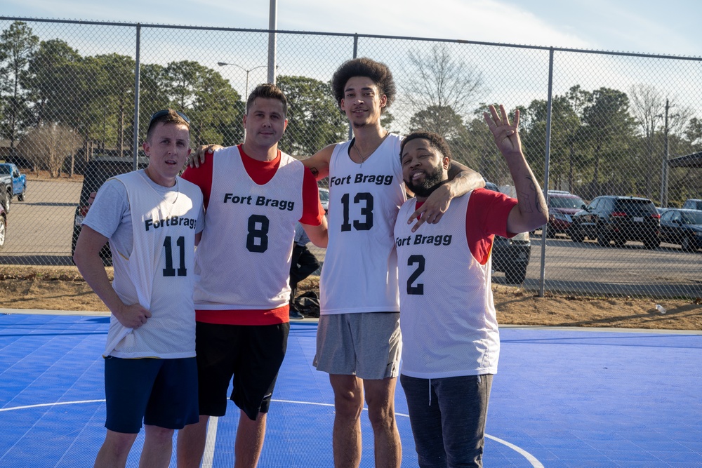 Pope Opens New Basketball Courts with Ribbon Cutting, Tournament