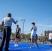 Pope Opens New Basketball Courts with Ribbon Cutting, Tournament