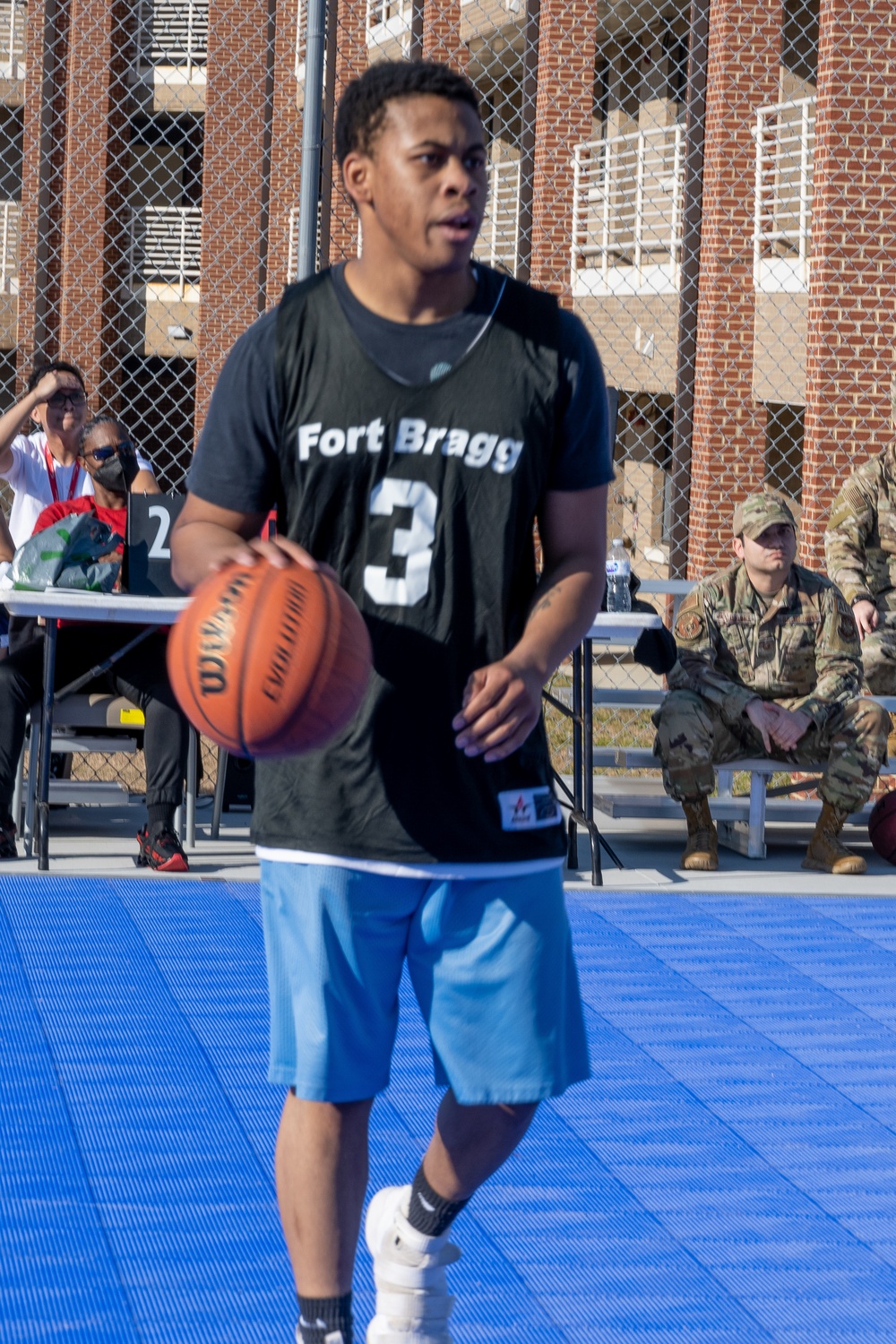 Pope Opens New Basketball Courts with Ribbon Cutting, Tournament