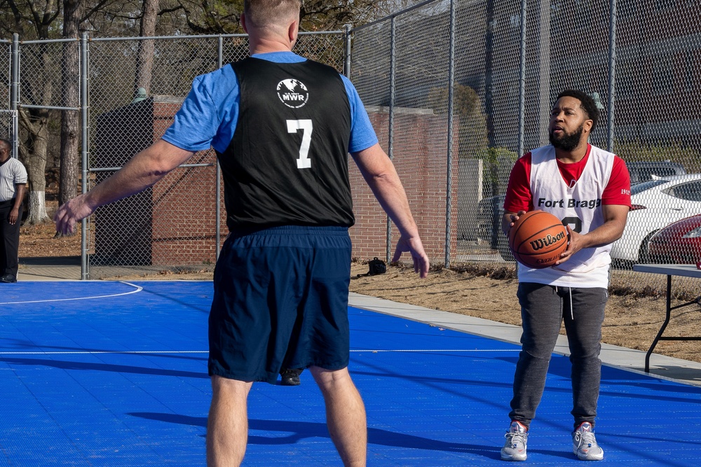 Pope Opens New Basketball Courts with Ribbon Cutting, Tournament