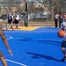 Pope Opens New Basketball Courts with Ribbon Cutting, Tournament