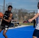 Pope Opens New Basketball Courts with Ribbon Cutting, Tournament