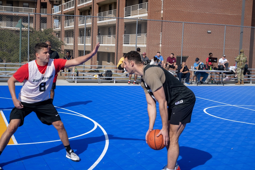 Pope Opens New Basketball Courts with Ribbon Cutting, Tournament