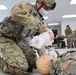 Michigan National Guard Soldiers perform TC 8-800 MEDIC certification