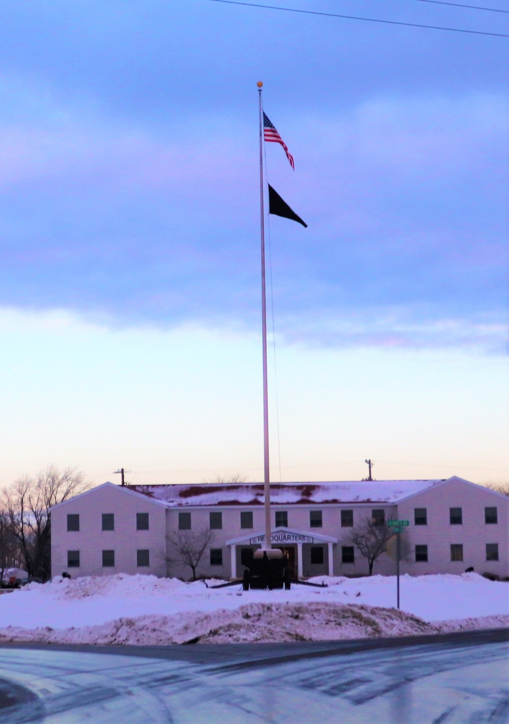 79th MP Soldier supporting OAW flies special flag for Chicago Police Memorial Foundation