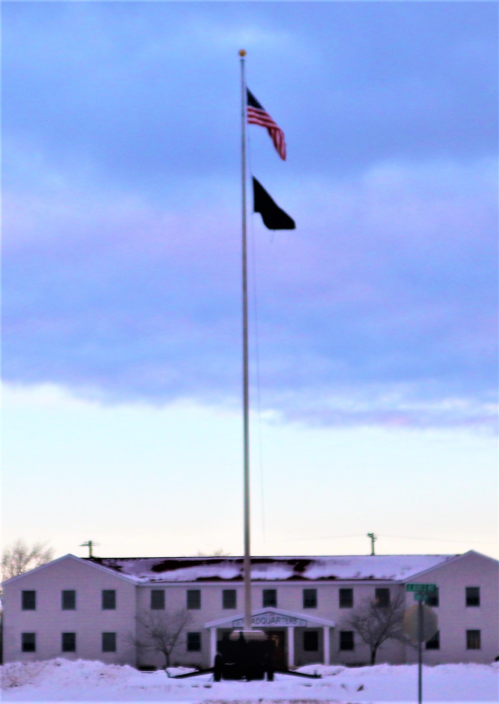 79th MP Soldier supporting OAW flies special flag for Chicago Police Memorial Foundation