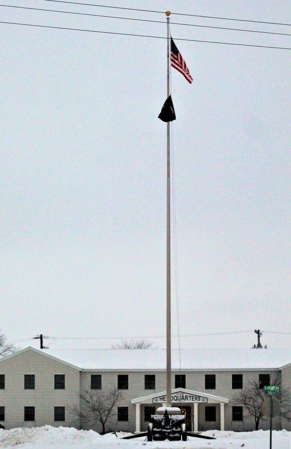 79th MP Soldier supporting OAW flies special flag for Chicago Police Memorial Foundation