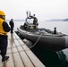 USS New Orleans Sending a RIB Ashore