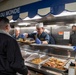 USS New Orleans Triad Serving Dinner