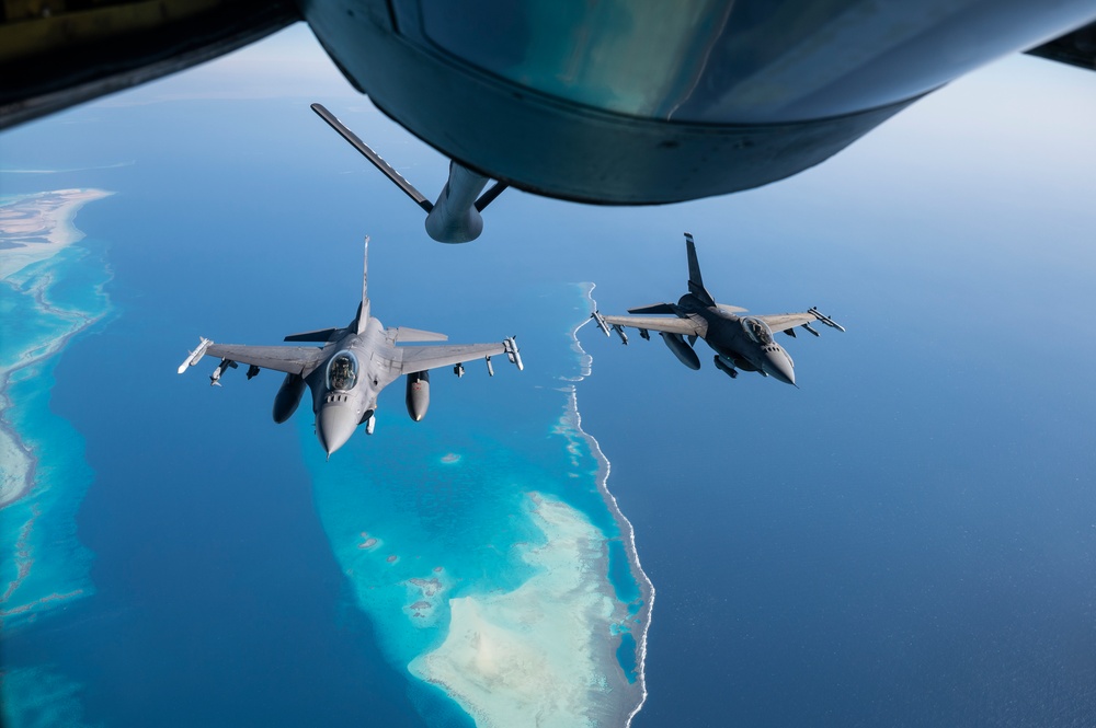 340th EARS fuels fighters for regional partners’ counter-UAS exercise