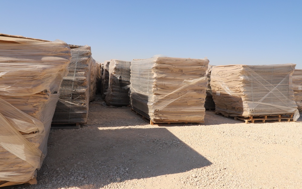 Feb. 12, 2022 Border Security CTEF Divestment at Al Asad Air Base, Iraq