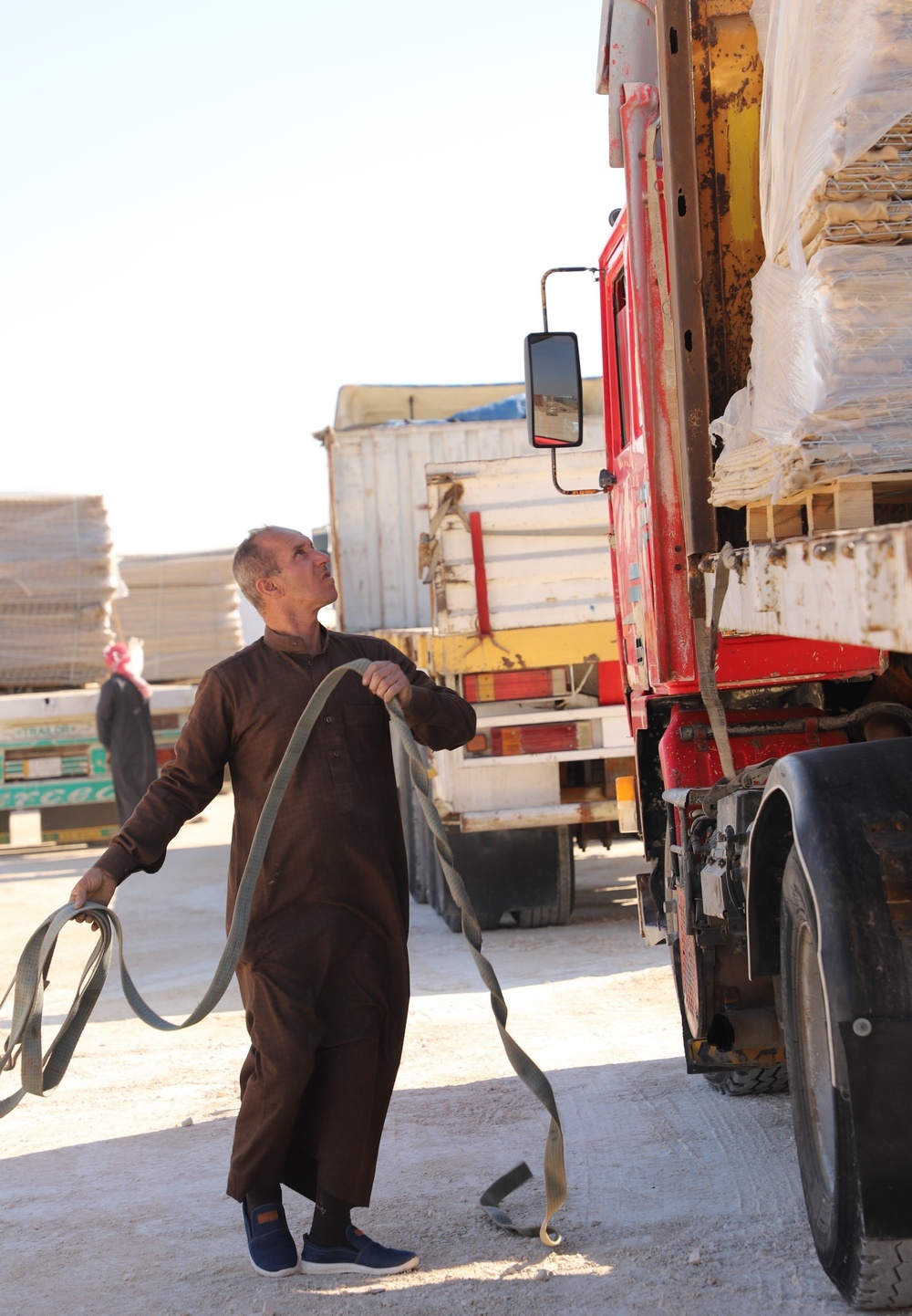 Feb. 12, 2022 Border Security CTEF Divestment at Al Asad Air Base, Iraq