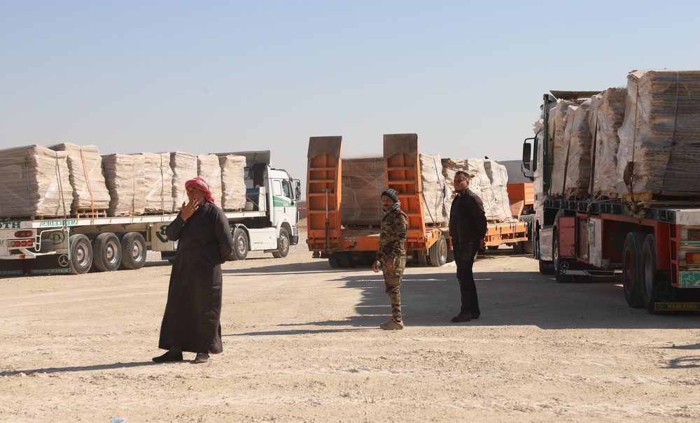 Feb. 12, 2022 Border Security CTEF Divestment at Al Asad Air Base, Iraq