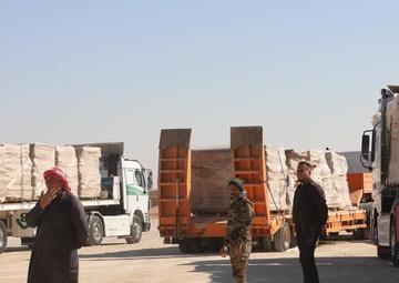 Feb. 12, 2022 Border Security CTEF Divestment at Al Asad Air Base, Iraq