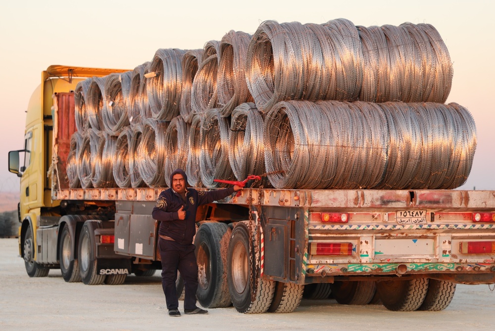 Feb. 12, 2022 Border Security CTEF Divestment at Al Asad Air Base, Iraq