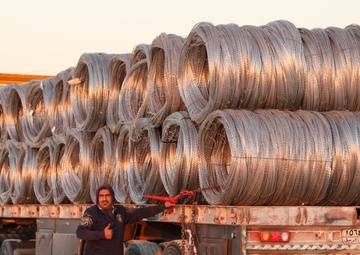 Feb. 12, 2022 Border Security CTEF Divestment at Al Asad Air Base, Iraq