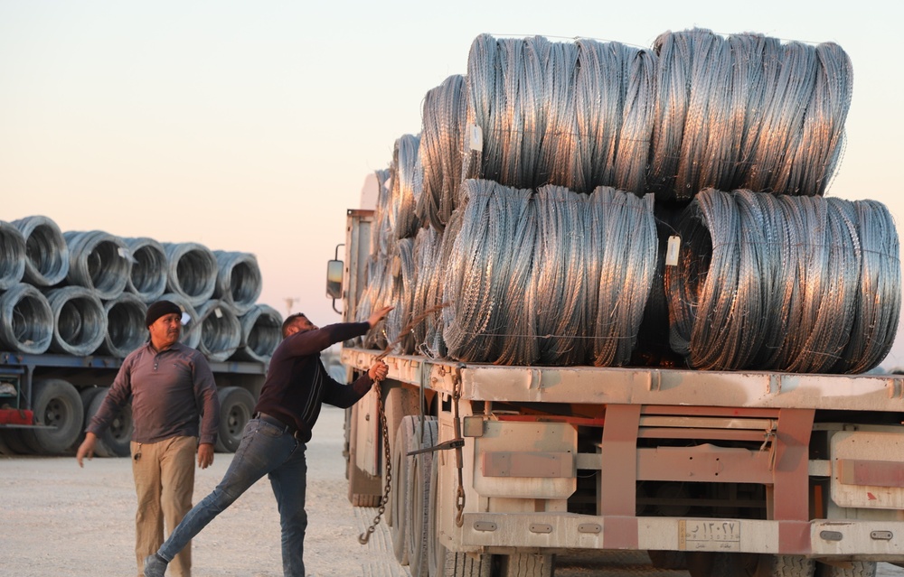 Feb. 12, 2022 Border Security CTEF Divestment at Al Asad Air Base, Iraq
