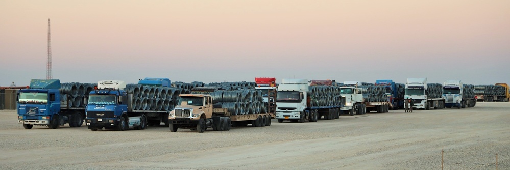 Feb. 12, 2022 Border Security CTEF Divestment at Al Asad Air Base, Iraq