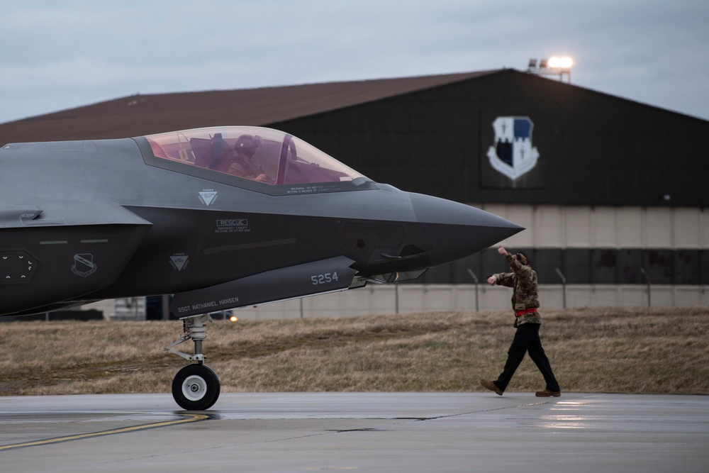 F-35s Arrive at Spangdahlem Air Base