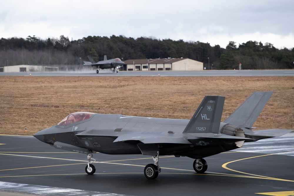 F-35s Arrive at Spangdahlem Air Base