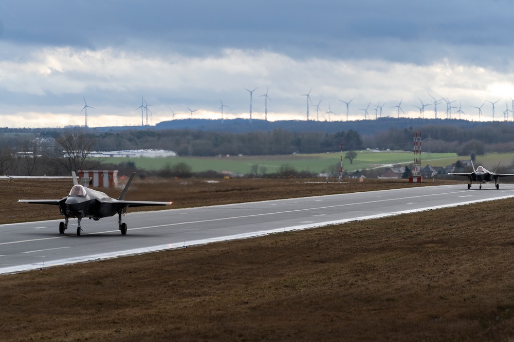 F-35s Arrive at Spangdahlem Air Base