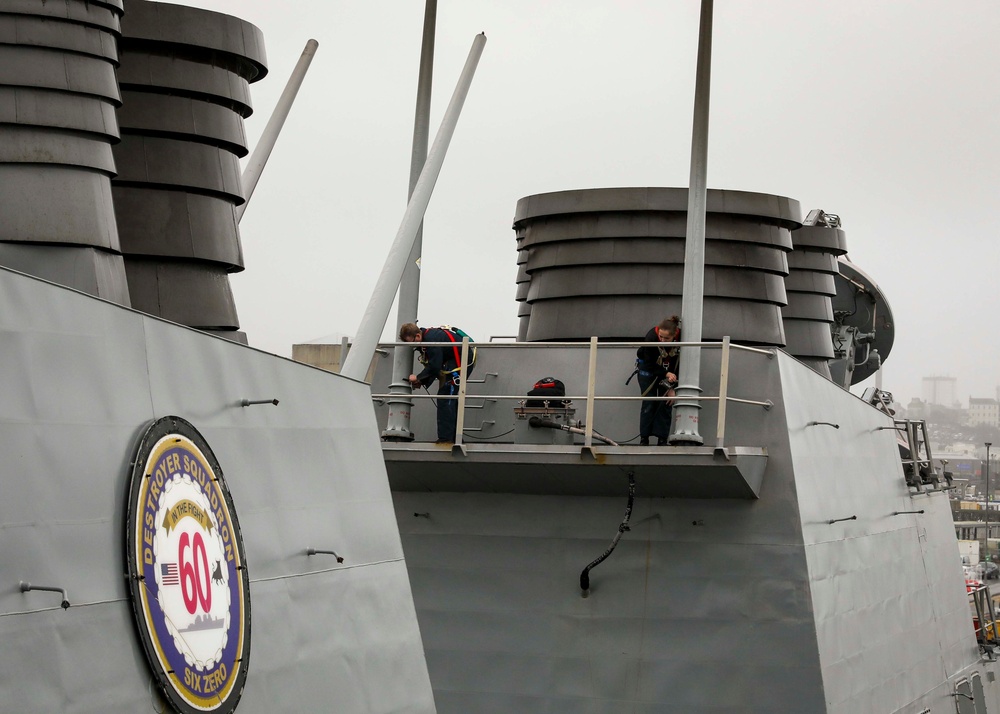 USS Porter (DDG 78) Topside Preservation