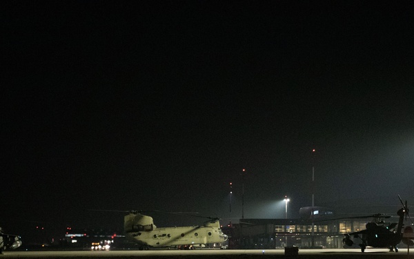 Night operations during NATO support in Poland