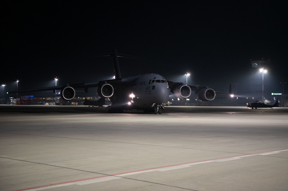 Night operations during NATO support in Poland