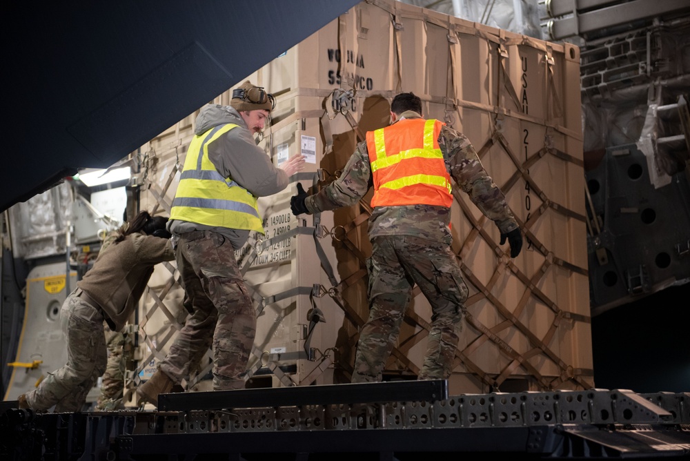Night operations during NATO support in Poland
