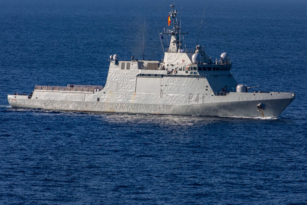 Neptune Strike 22 highlights the natural evolution of NATO’s ability to integrate the high-end maritime warfare capabilities of a carrier strike group to support the defense of the Alliance.