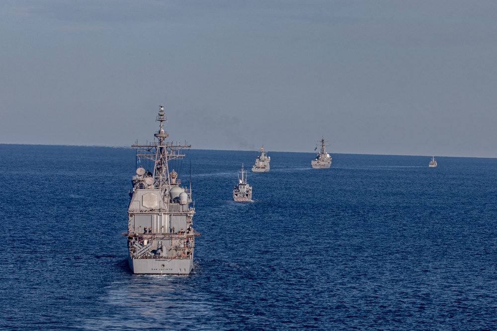 Neptune Strike 22 highlights the natural evolution of NATO’s ability to integrate the high-end maritime warfare capabilities of a carrier strike group to support the defense of the Alliance.
