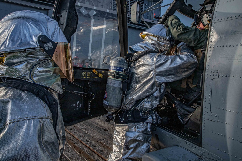 The Harry S. Truman Carrier Strike Group is on a scheduled deployment in the U.S. Sixth Fleet area of operations.