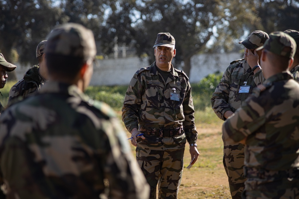 2nd MLG Explosive Ordnance Disposal Humanitarian Mine Action Program Morocco 2022