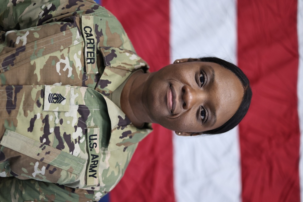 1SG Jennifer Carter Assumes Command of 57th Troop