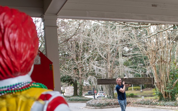 Sailors Volunteer at Ronald McDonald House During Mobile Navy Week
