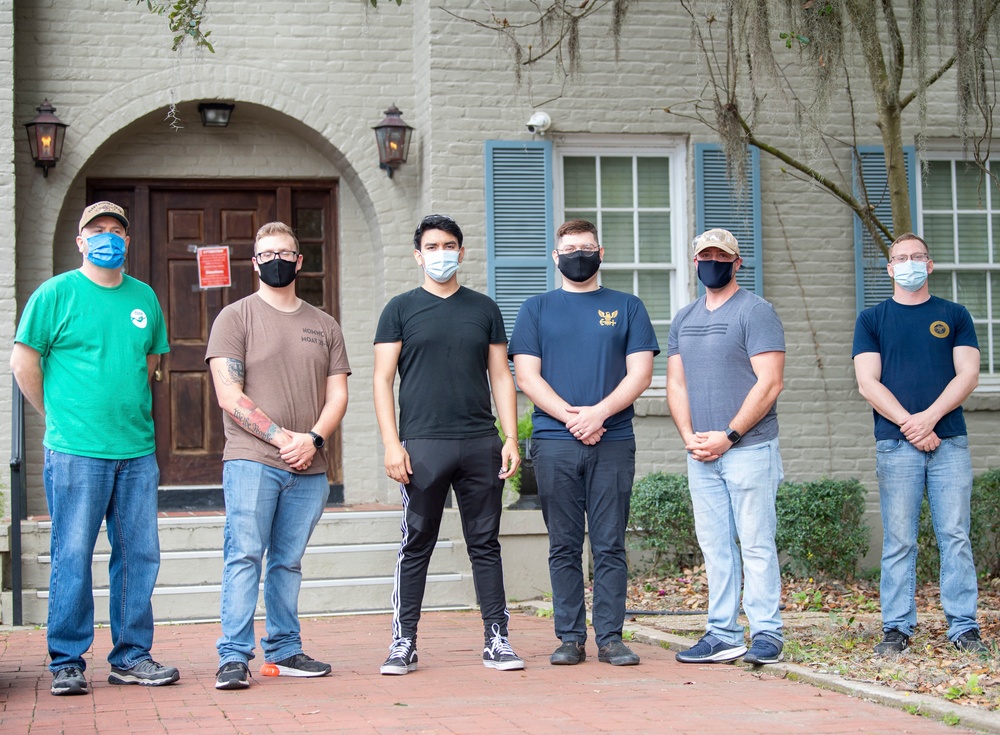 Sailors Volunteer at Ronald McDonald House During Mobile Navy Week