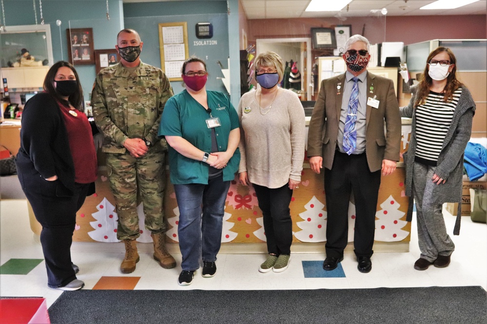 Fort McCoy Garrison leaders thank Child, Youth Services team for OAW support