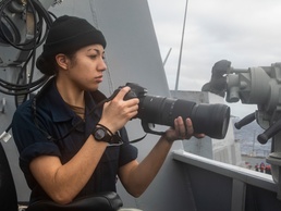 Lorain, Ohio Native Serves Aboard USS Ralph Johnson (DDG 114) While Conducting Operations in the South China Sea