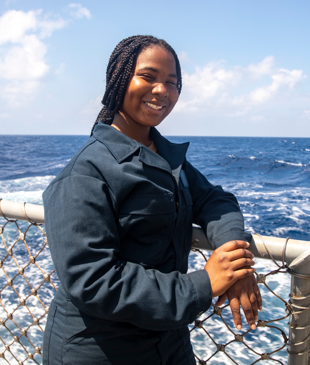 Vicksburg, Miss. Native Serves Aboard USS Ralph Johnson (DDG 114) While Conducting Operations in the South China Sea