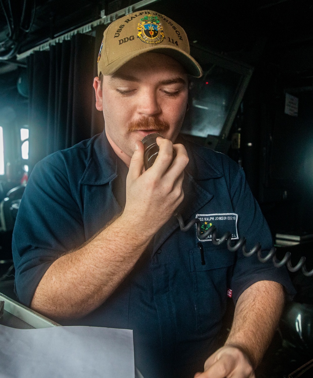 Erie, Penn. Native Serves Aboard USS Ralph Johnson (DDG 114)